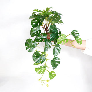 1PC Artificial Plants Green Turtle Leaves Simulation Turtle Back Leaf Tropical Wedding Party Table Living Room Home Garden Decor ALODIA STORE