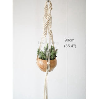Big Macrame Hanging Planter Hanging Pot Plant Pot Macrame Plant Hangers Air Plant Holder Plant Hanging Decoration ALODIA STORE