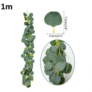 Wisteria Artificial Flower Vine Ivy Leaf Garland Silk Rose Flowers Rattan String Vine Wedding Arch Flower Home Garden Decoration ALODIA STORE