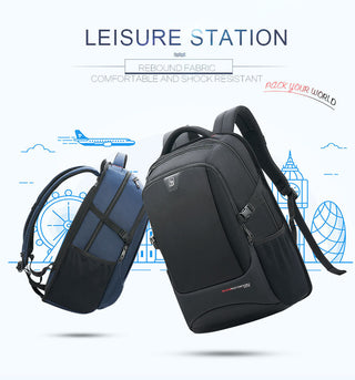 OIWAS Casual Business Laptop Backpack Men's Bagpack Multifunction Waterproof Large Capacity Portable Bag For Traveling Outdoor ALODIA STORE