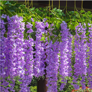 76cm Artificial Green Plants Hanging Ivy Leaves Radish Seaweed Grape Fake Flowers Vine Home Garden Wall Party Decoration ALODIA STORE