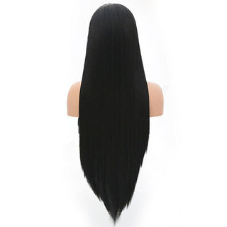 Charisma Blonde Wig Synthetic Lace Front Wig for Women Long Silky Straight Hair Natural Hairline Side Part Cosplay Wigs ALODIA STORE