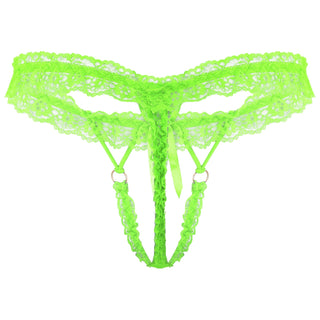 YiZYiF Jockstrap Men G Strings Thongs Sexy Underwear Mens Lingerie O-rings And Beads G-string Bikini String Homme Thong Men Sexy ALODIA STORE