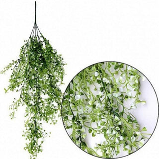 50-105CM Artificial Hanging Flower Plant Fake Vine Willow Rattan Flower Artificial Hanging Plant For Home Garden Wall Decoration ALODIA STORE