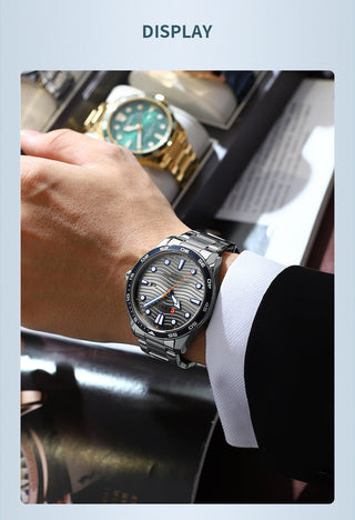 2022 New CURREN Luxury Brand Men Sport Watches Men Quartz Watch Stainless Steel Men Fashion Casual Wrist Watch Relogio Masculino ALODIA STORE