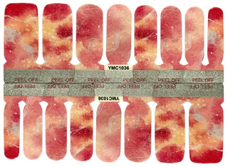 22tips Solid color Toenail Sticker ALODIA STORE