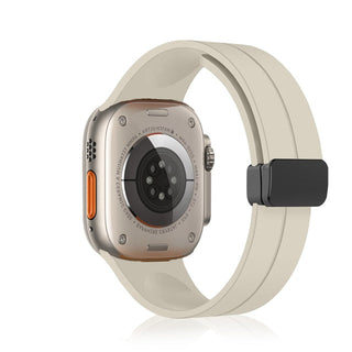 Magnetic Strap For Apple watch ultra band 44mm 45mm 49mm 40mm 41mm 42mm 38mm 45 mm Silicone Bracelet iWatch Series 7 8 se 6 5 3 ALODIA STORE