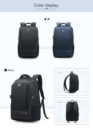 OIWAS Travel Multifunction Backpack Fashion Zipper Open Bag Men's Backpack Laptop High Quality Male Women Business Classic Bags ALODIA STORE
