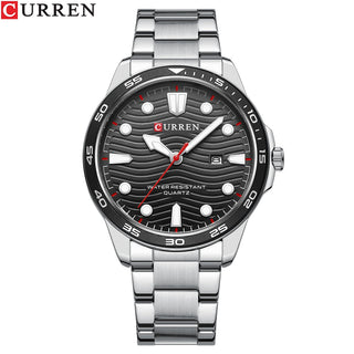 2022 New CURREN Luxury Brand Men Sport Watches Men Quartz Watch Stainless Steel Men Fashion Casual Wrist Watch Relogio Masculino ALODIA STORE