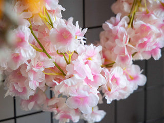 180CM Artificial Sakura Flowers Vine Wedding Garden Rose Arch Home Party Decoration Christmas Bridal Fake Silk Scrapbook Plants ALODIA STORE
