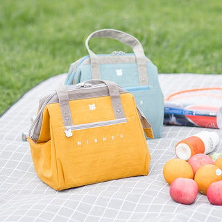 Lunch Bag Waterproof Fresh Cooler Bags Thermal Cooler Lunch Box Bag Refrigerator Portable For Women Lunch Box Picnic Food Bag ALODIA STORE