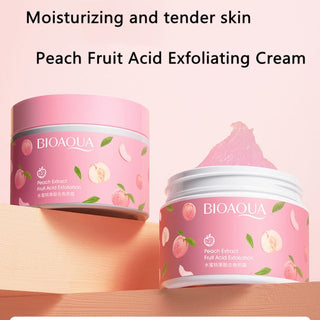 140g Facial Exfoliating Body Scrub Whitening Moisturizing Peeling Cream Gel Face Scrub Clean Pores Tender and Moist ALODIA STORE