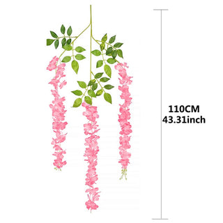76cm Artificial Green Plants Hanging Ivy Leaves Radish Seaweed Grape Fake Flowers Vine Home Garden Wall Party Decoration ALODIA STORE