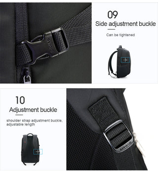 OIWAS Travel Multifunction Backpack Fashion Zipper Open Bag Men's Backpack Laptop High Quality Male Women Business Classic Bags ALODIA STORE