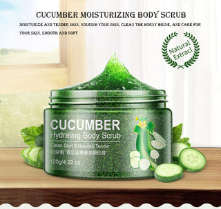 BIOAQUA Body Scrub Shea Butter Exfoliating Body Lotion Deep Cleansing Moisturizing Exfoliator Gel Moisturizer Dead Skin Remover ALODIA STORE