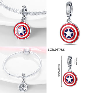 Disney Marvel Rescuer Star Charms Wars Beads For Original Pandora 925 sterling silver Bracelet Necklace Jewelry plata de ley 925 ALODIA STORE