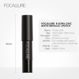 Colors Matte Lipstick High Gloss Crayons Long ALODIA STORE
