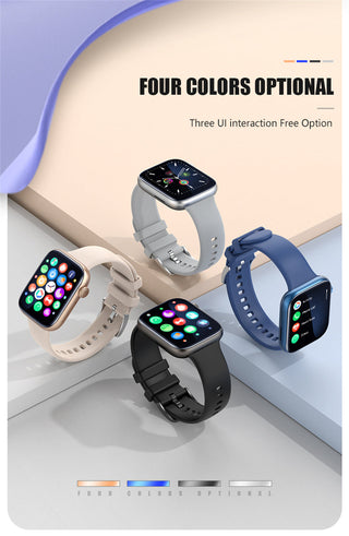 For Xiaomi Huawei Samsung 1.81 inch Bluetooth Call Smartwatch Men Support 120 Sport  2022 New Women Rotary keys Smart Watch +Box ALODIA STORE