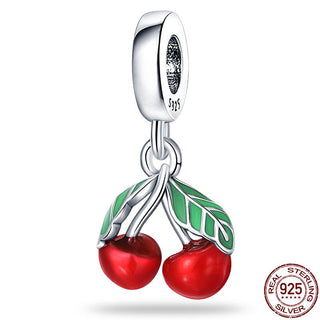 925 Sterling Silver Heart Shaped Charm Bead Fits Original Pandora Bracelet Necklace Women Chameleon Pendant DIY Fine Jewelry Hot ALODIA STORE