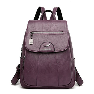 Women Leather Backpacks ALODIA STORE