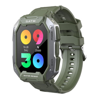 SKMEI 1.71 inch Smart Watch Men Pedometer Swimming Sports Fitness Tracker IP68 Waterproof Bluetooth SmartWatch for Android ios ALODIA STORE
