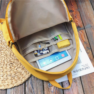 Students Waterproof Nylon Backpack for Women Multi Pocket Travel Backpacks Female School Bag for Teenage Girls Back To School ALODIA STORE