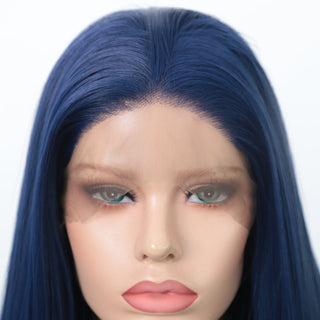 Charisma Blonde Wig Synthetic Lace Front Wig for Women Long Silky Straight Hair Natural Hairline Side Part Cosplay Wigs ALODIA STORE