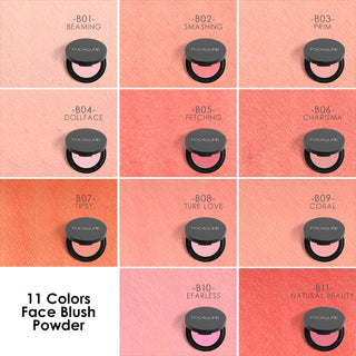 FOCALLURE 11 Color Blush Palette Makeup ALODIA STORE