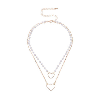 Kpop Vintage Harajuku Goth Metal Heart Neck Chains Choker Grunge Necklaces For Women Egirl Cosplay Aesthetic Accessories Jewelry ALODIA STORE