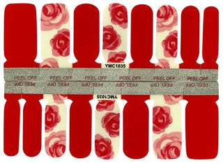 22tips Solid color Toenail Sticker ALODIA STORE