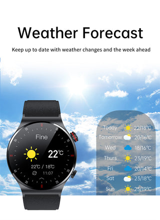 LIGE ECG+PPG Bluetooth Call Smart Watch Men 2022 Sports Bracelet NFC Waterproof Custom Watch Face Men SmartWatch For IOS Android ALODIA STORE