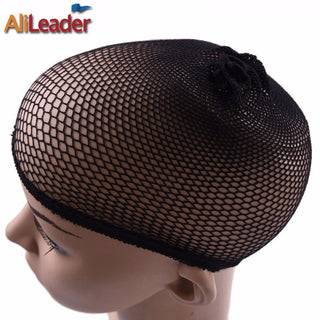 Black Wig Cap Hairnet For Wigs Making Streching Mesh Wig Cap For Women Wig Liner Accessories1/2/5pcs ALODIA STORE