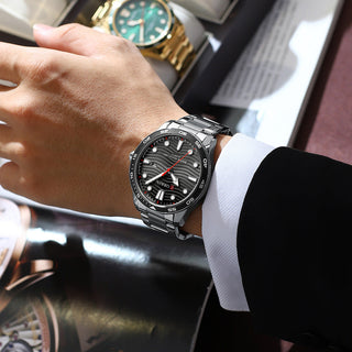 2022 New CURREN Luxury Brand Men Sport Watches Men Quartz Watch Stainless Steel Men Fashion Casual Wrist Watch Relogio Masculino ALODIA STORE