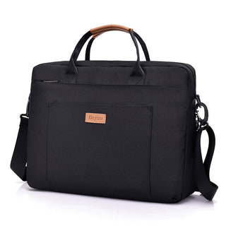 Men Canvas Business Briefcase Office Travel Messenger Large Tote Women's Computer Work Bag Business Trip File Package Laptop Bag ALODIA STORE