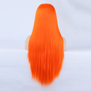 Charisma Blonde Wig Synthetic Lace Front Wig for Women Long Silky Straight Hair Natural Hairline Side Part Cosplay Wigs ALODIA STORE
