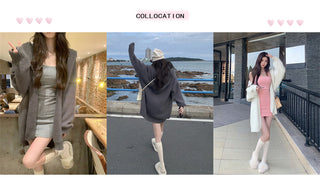 2024 Autumn Sweater Knitted Suits Female Elegant ALODIA STORE