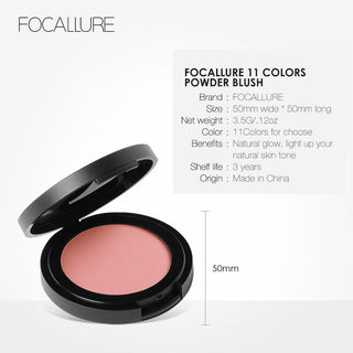 FOCALLURE 11 Color Blush Palette Makeup ALODIA STORE
