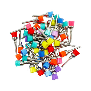 100pcs/box Dental Materials Prophy Brush different Color ALODIA STORE
