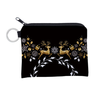 Cute dinosa printing waterproof Purse Card Key Pouch Small Zipper Coin Purse Card ALODIA STORE