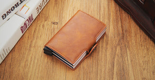 Clutch Leather Wallet Thin Purse Carteras ALODIA STORE