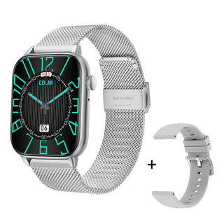 COLMI C60 Smartwatch 1.9 inch Full Screen Bluetooth Calling Heart Rate Sleep Monitor 19 Sport Models Smart Watch For Men Women ALODIA STORE