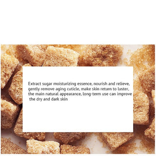 Brown Sugar Body Facial Scrub Natural Facial Exfoliator Exfoliating Whitening Brightening Peeling Cream Gel Face Scrub Removal ALODIA STORE