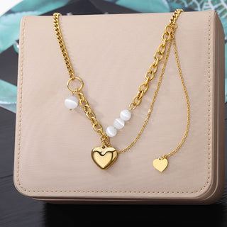 Stainless Steel Geometry Star Moon Butterfly Pendant Multilayer Chain Choker Necklace For Women Wedding Accessories Dropshipping ALODIA STORE