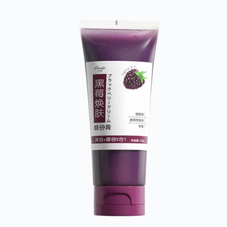 Body Scrub Exfoliators Cream Facial Dead Skin Remove Deep Cleaning Moisturizing Bath Scrub Blackberry Whitening Skin Care Tools ALODIA STORE