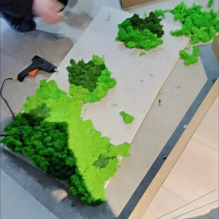 40g Simulation Artificial Moss Green Eternal Life Moss Grass Fake Plant For Home Wall Decor Garden Micro Landscape Material Gift ALODIA STORE