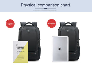 OIWAS Travel Multifunction Backpack Fashion Zipper Open Bag Men's Backpack Laptop High Quality Male Women Business Classic Bags ALODIA STORE