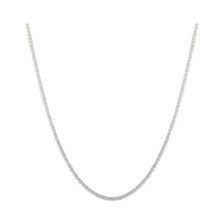 2022 New Popular Silver Colour Sparkling Clavicle Chain Choker Necklace For Women Fine Jewelry Wedding Party Gift ALODIA STORE