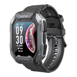 SKMEI 1.71 inch Smart Watch Men Pedometer Swimming Sports Fitness Tracker IP68 Waterproof Bluetooth SmartWatch for Android ios ALODIA STORE