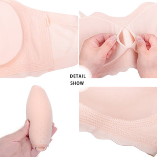 strapless sexy lingerie tube top bh bras for women plus size thinpadded bralette brassiere girl seamless wireless SML ALODIA STORE