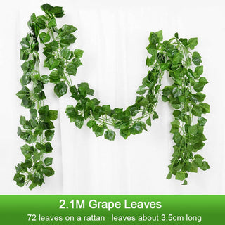 2.1M Artificial Plant Green Ivy Leaf ALODIA STORE